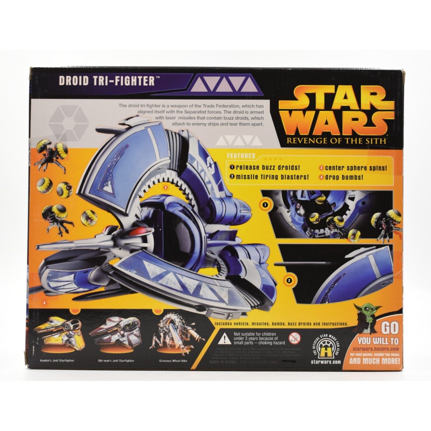 Tri Fighter Star Wars Revenge of The Sith - Droid Tri-Fighter Vehicle