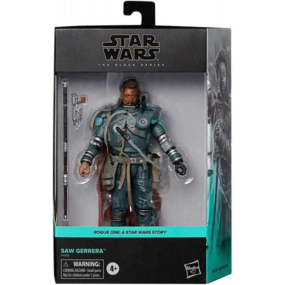 Star Wars Rogue One Black Series - Saw Gerrera Action Figure - IN STOCK - Toys & Games:Action Figures & Accessories:Action Figures