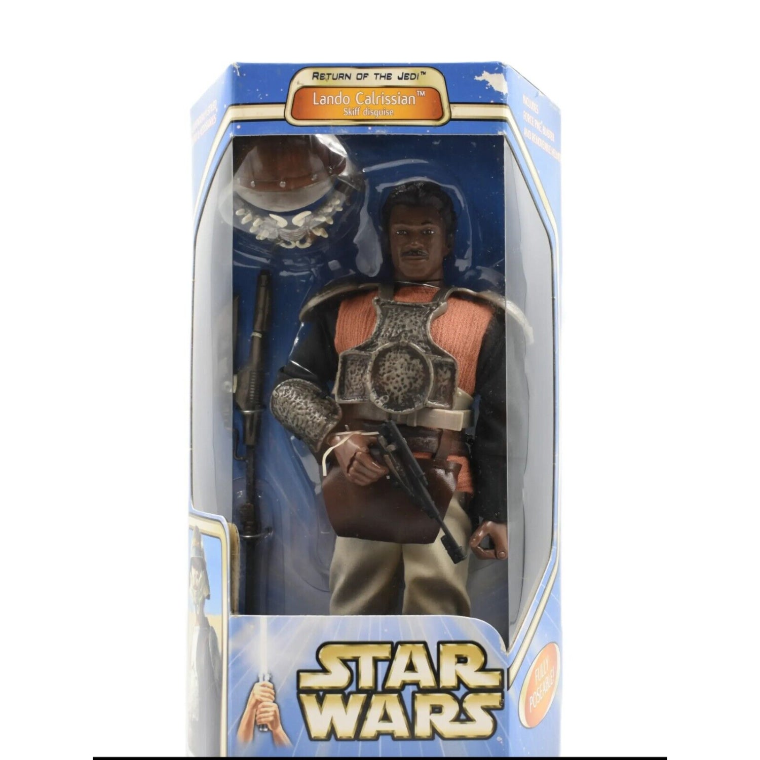 Star Wars ROTJ - Lando Calrissian Skiff Disguise 12’’ Scale Action Figure - Toys & Games:Action Figures & Accessories:Action Figures