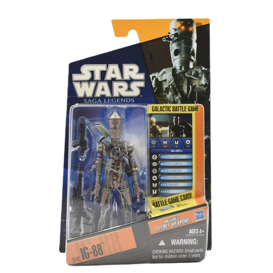 Star Wars Saga Legends - IG-88 (Bounty Hunter) Action Figure SL02 - Toys & Games:Action Figures & Accessories:Action Figures