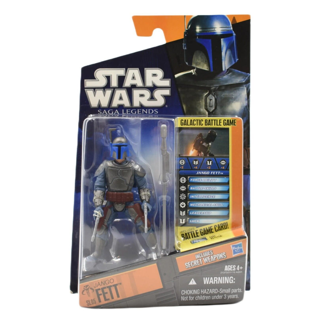 Star Wars Saga Legends Jango Fett Helmeted Action Figure SL05