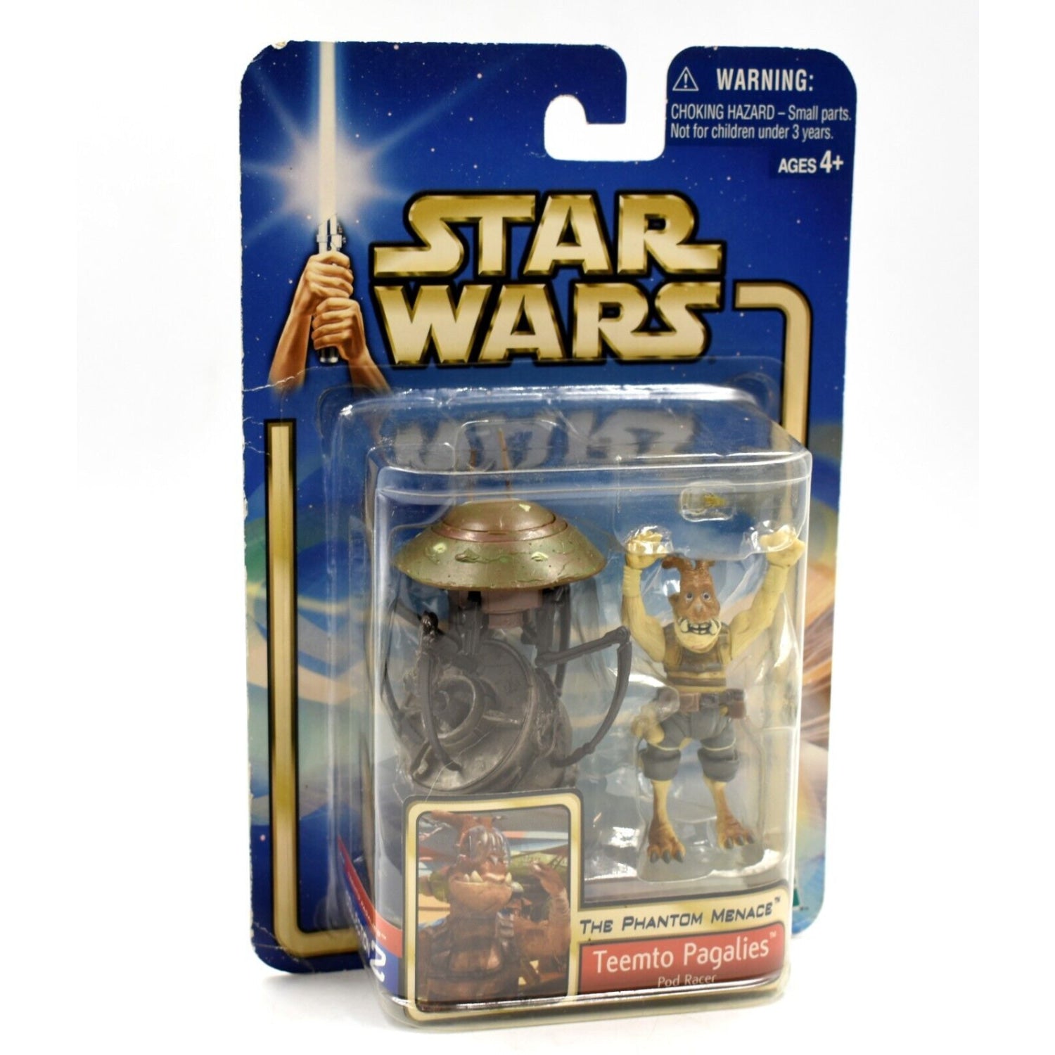 Star Wars Saga The Phantom Menace - Teemto Pagalies (Pod Racer) Action Figure - Toys & Games:Action Figures & Accessories:Action Figures