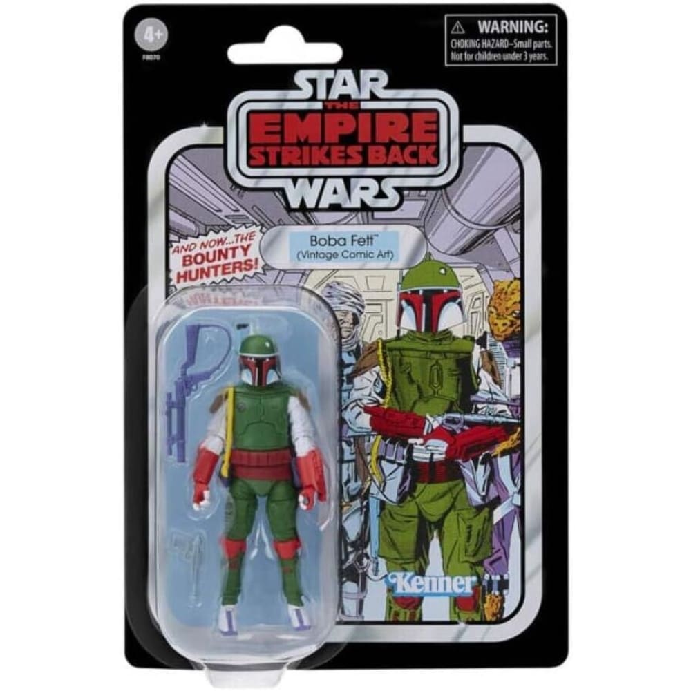 Star Wars TESB The Vintage Collection - Boba Fett (Comic Art) Action Figure Toys & Games:Action Figures Accessories:Action