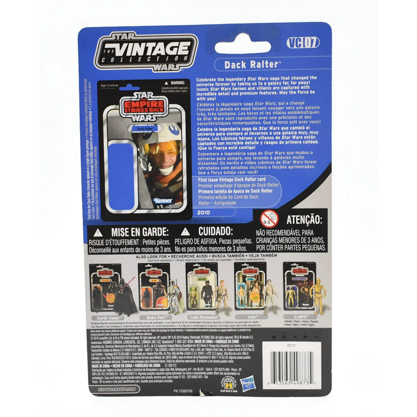 Star Wars TESB The Vintage Collection - Dack Ralter Action Figure VC07 - Toys & Games:Action Figures & Accessories:Action Figures