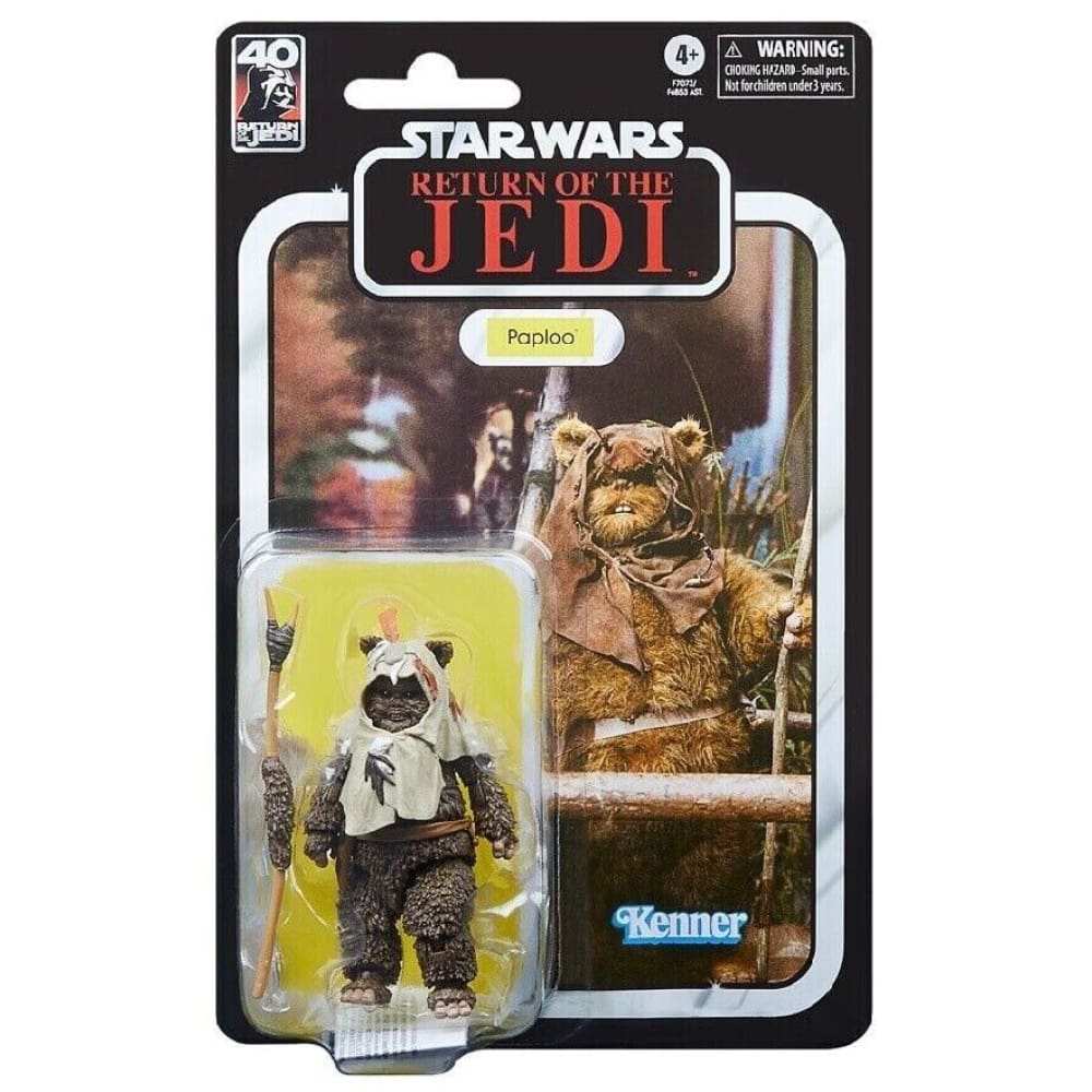 Star Wars The Black Series 40th Anniversary - Ewok Paploo Action Figure Toys & Games:Action Figures Accessories:Action