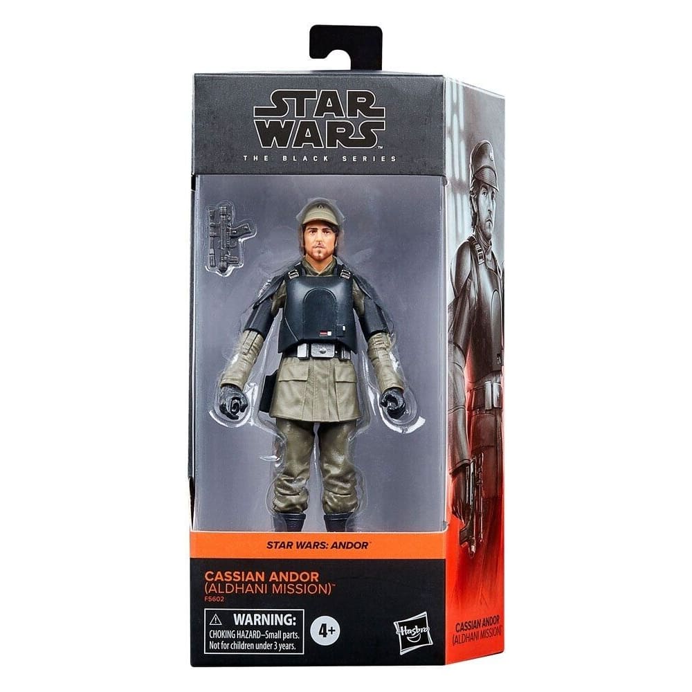 Star Wars The Black Series - Cassian Andor (Aldhani Mission) Action Figure - Toys & Games:Action Figures & Accessories:Action Figures