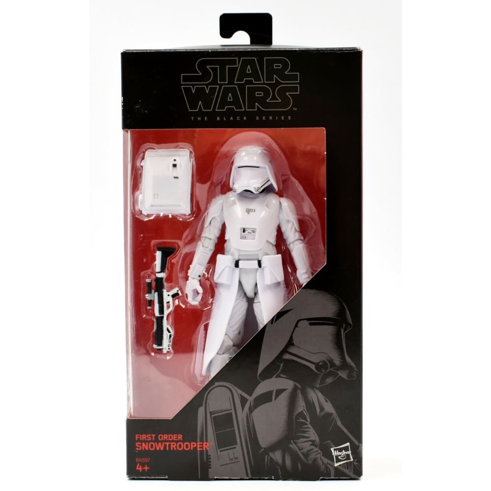 Star Wars The Black Series - First Order Snowtrooper 6 Action Figure - Toys & Games:Action Figures & Accessories:Action Figures