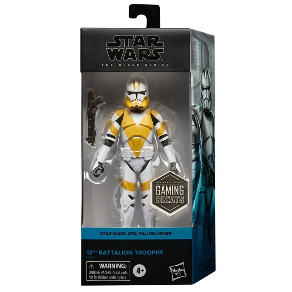 Star Wars The Black Series Gaming Greats - 13th Battalion Trooper Action Figure - Toys & Games:Action Figures & Accessories:Action Figures