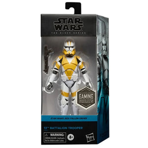 Star Wars The Black Series Gaming Greats - 13th Battalion Trooper Action Figure - Toys & Games:Action Figures & Accessories:Action Figures