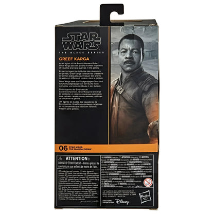 Star Wars Black Series The Mandalorian - Greef Karga Action Figure