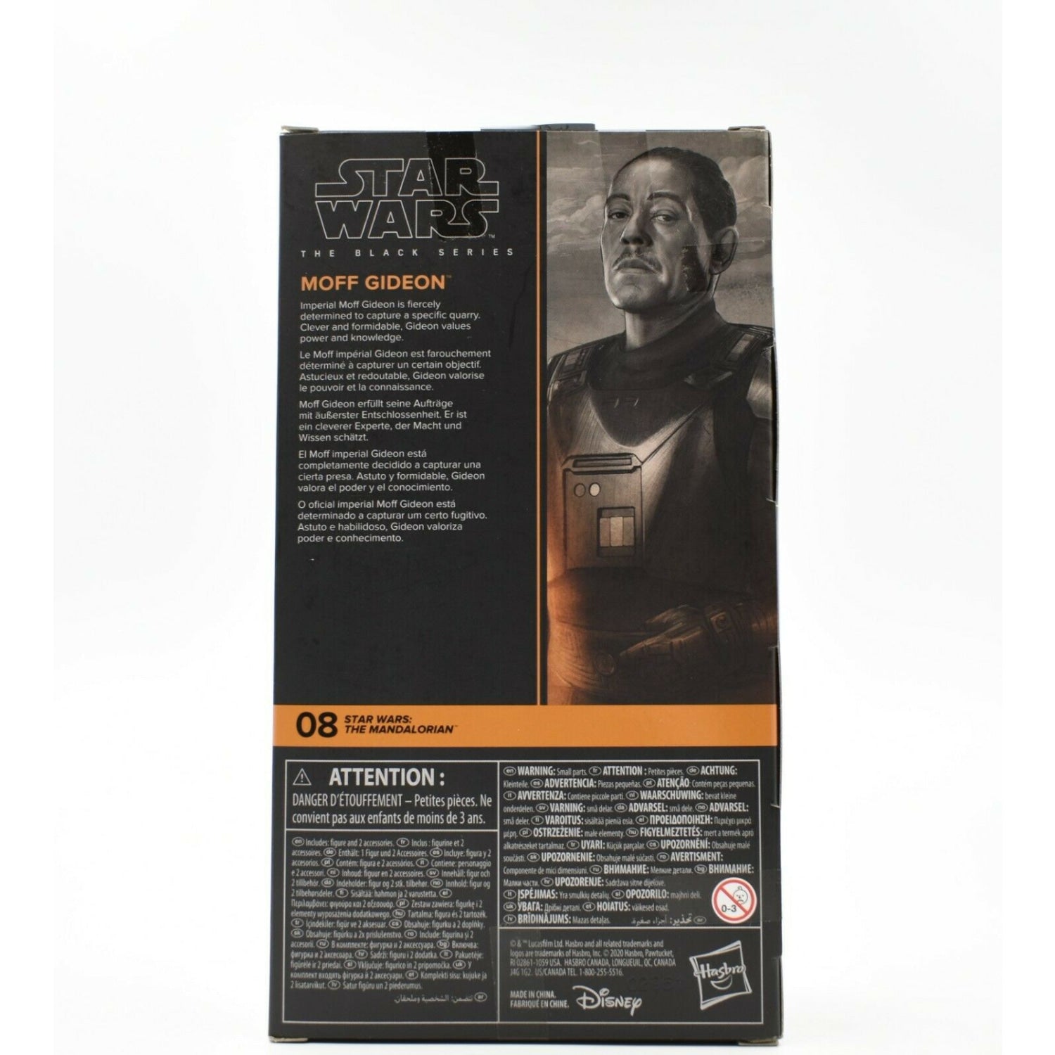 Star Wars The Black Series Mandalorian - Moff Gideon 6 Action Figure - Toys & Games:Action Figures & Accessories:Action Figures