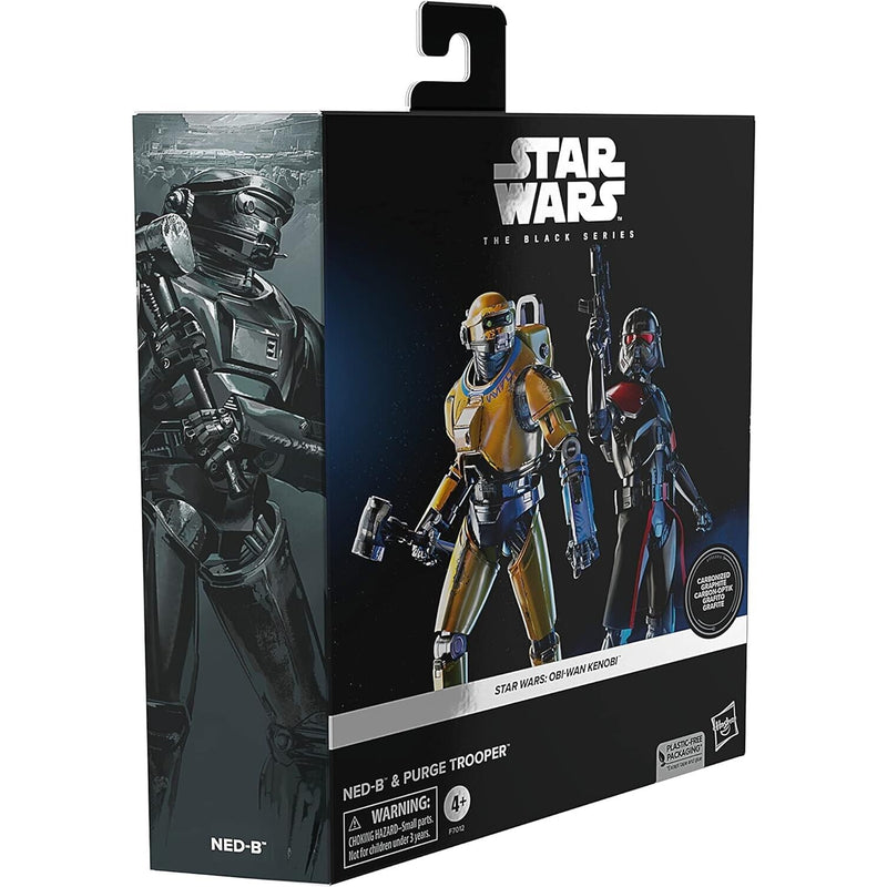 Star Wars The Black Series - NED-B & Purge Trooper Carbonized Action Figure Set - Toys & Games:Action Figures & Accessories:Action Figures