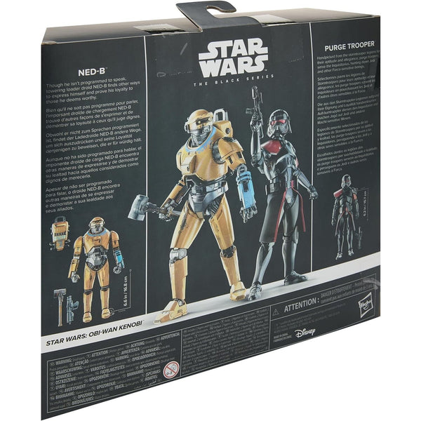 Star Wars The Black Series - NED-B & Purge Trooper Carbonized Action Figure Set - Toys & Games:Action Figures & Accessories:Action Figures