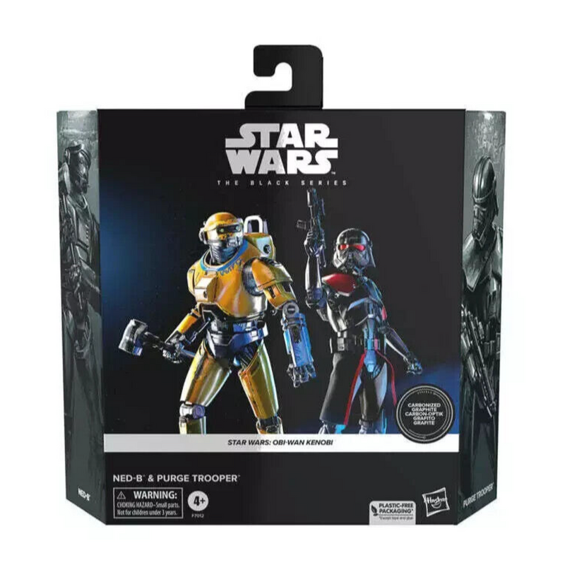 Star Wars The Black Series - NED-B & Purge Trooper Carbonized Action Figure Set - Toys & Games:Action Figures & Accessories:Action Figures