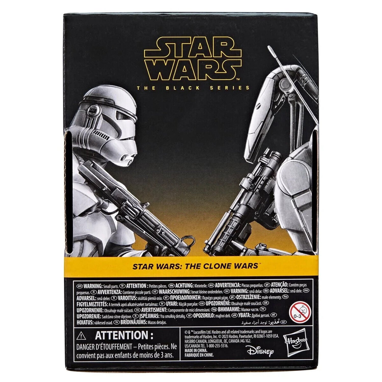 Star Wars The Black Series - Phase II Clone Trooper & Battle Droid Action Figure - Toys & Games:Action Figures & Accessories:Action Figures