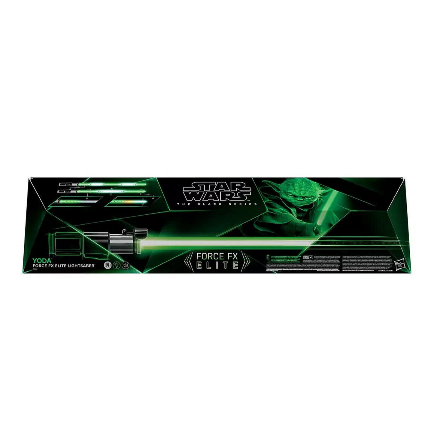 Star Wars The Black Series - Yoda Premium Force FX Elite Lightsaber - Toys & Games:Action Figures & Accessories:Action Figures