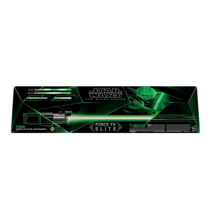 Star Wars The Black Series - Yoda Premium Force FX Elite Lightsaber - Toys & Games:Action Figures & Accessories:Action Figures