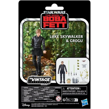Star Wars The Book of Boba Fett Vintage Collection - Luke Skywalker & Grogu Set - Toys & Games:Action Figures & Accessories:Action Figures