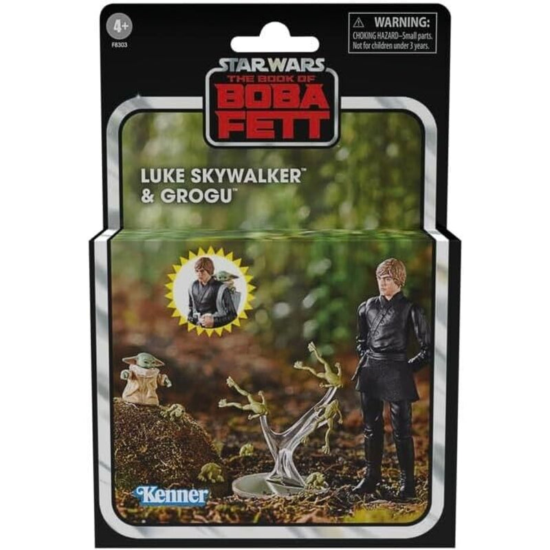 Star Wars The Book of Boba Fett Vintage Collection - Luke Skywalker & Grogu Set - Toys & Games:Action Figures & Accessories:Action Figures