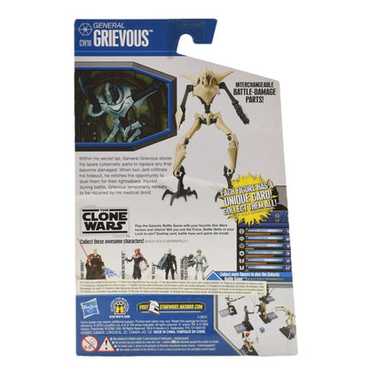 Star Wars The Clone Wars - General Grievous Action Figure - CW10 - Toys & Games:Action Figures & Accessories:Action Figures