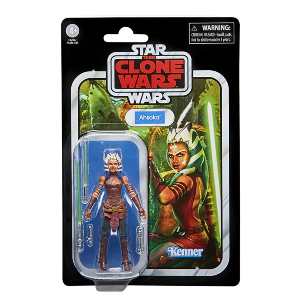 Star Wars The Clone Wars Vintage Collection - Ahsoka Tano Action Figure - Toys & Games:Action Figures & Accessories:Action Figures