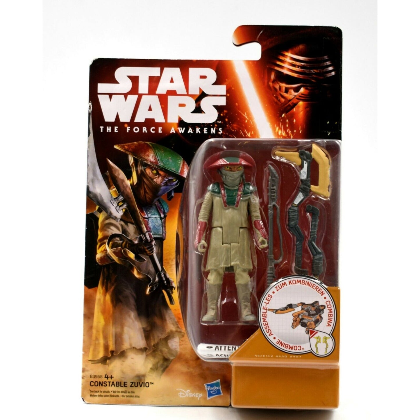 Star Wars The Force Awakens - Constable Zuvio Action Figure - Toys & Games:Action Figures:TV Movies & Video Games