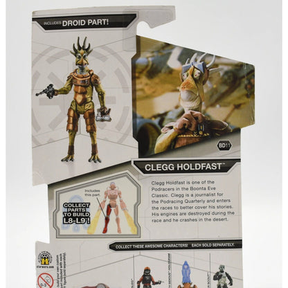 Star Wars The Legacy Collection - Clegg Holdfast Action Figure - BD 11 - Toys & Games:Action Figures & Accessories:Action Figures