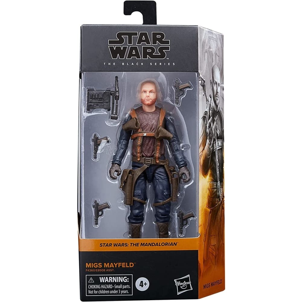 Star Wars The Mandalorian Black Series - Migs Mayfeld 6 Action Figure - Toys & Games:Action Figures & Accessories:Action Figures