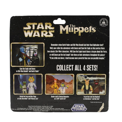 Star Wars The Muppets Sam & Gonzo as Obi-Wan Kenobi & Darth Vader Exclusive Set - Toys & Games:Action Figures & Accessories:Action Figures