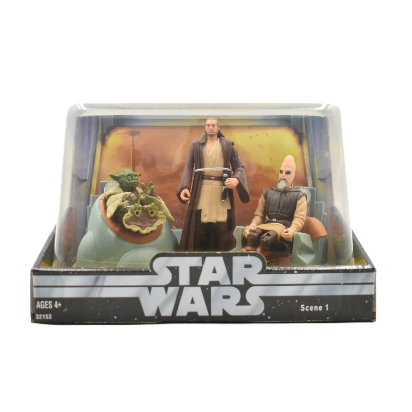 Star Wars The Phantom Menace - Jedi High Council Scene 1 Action Figure Set - Toys & Games:Action Figures & Accessories:Action Figures