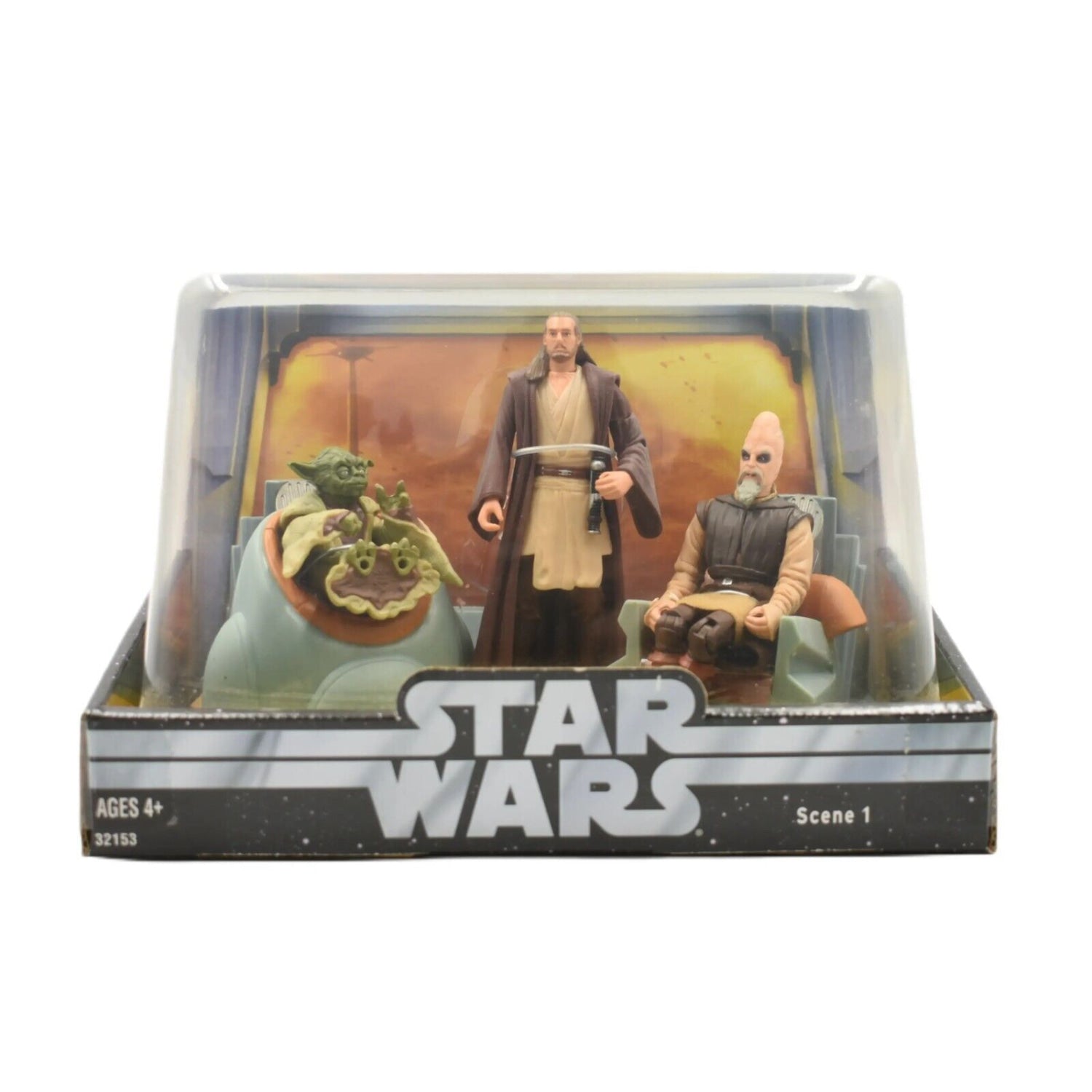 Star Wars The Phantom Menace - Jedi High Council Scene 1 Action Figure Set - Toys & Games:Action Figures & Accessories:Action Figures