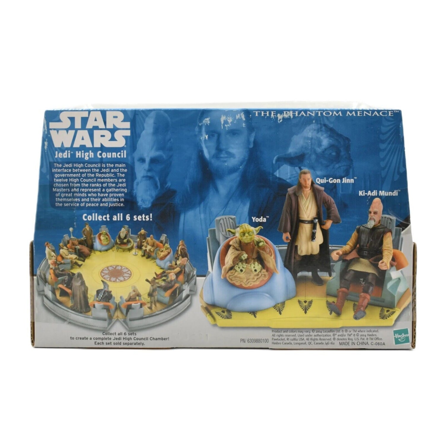 Star Wars The Phantom Menace - Jedi High Council Scene 1 Action Figure Set - Toys & Games:Action Figures & Accessories:Action Figures