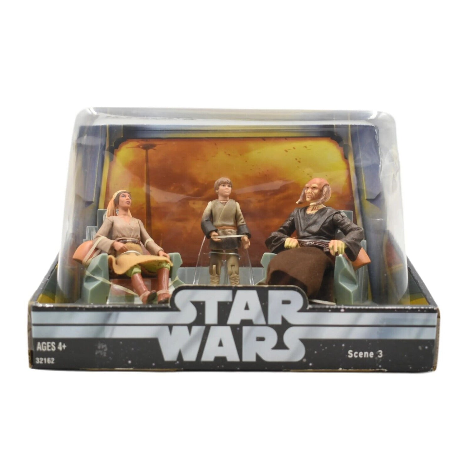 Star Wars The Phantom Menace - Jedi High Council Scene 3 Action Figure Set - Toys & Games:Action Figures & Accessories:Action Figures