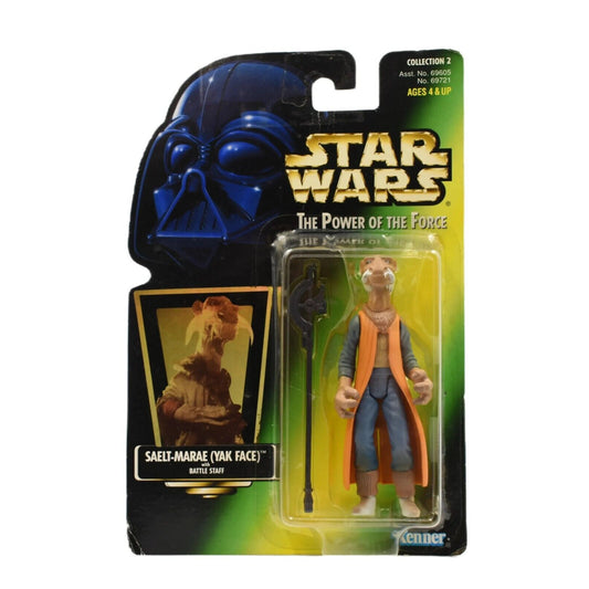 Star Wars Power of The Force (Foil) - Saelt-Marae (Yak Face) Action Figure - Toys & Games:Action Figures & Accessories:Action Figures