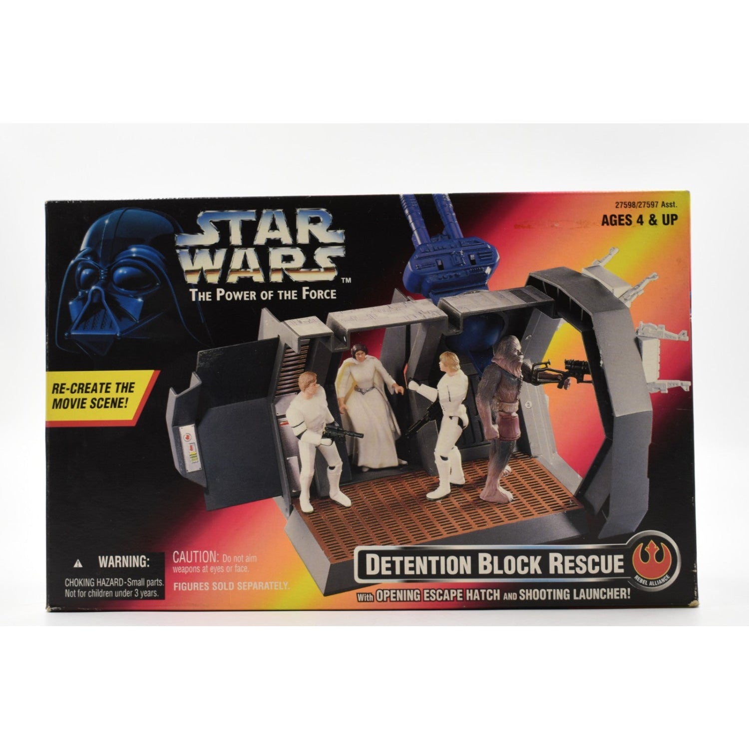 Star Wars The Power of The Force (Red) - Detention Block Rescue Action ...