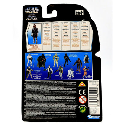 Star Wars The Power of The Force (Red Euro) Han Solo in Hoth Gear Action Figure - Toys & Games:Action Figures:TV Movies & Video Games