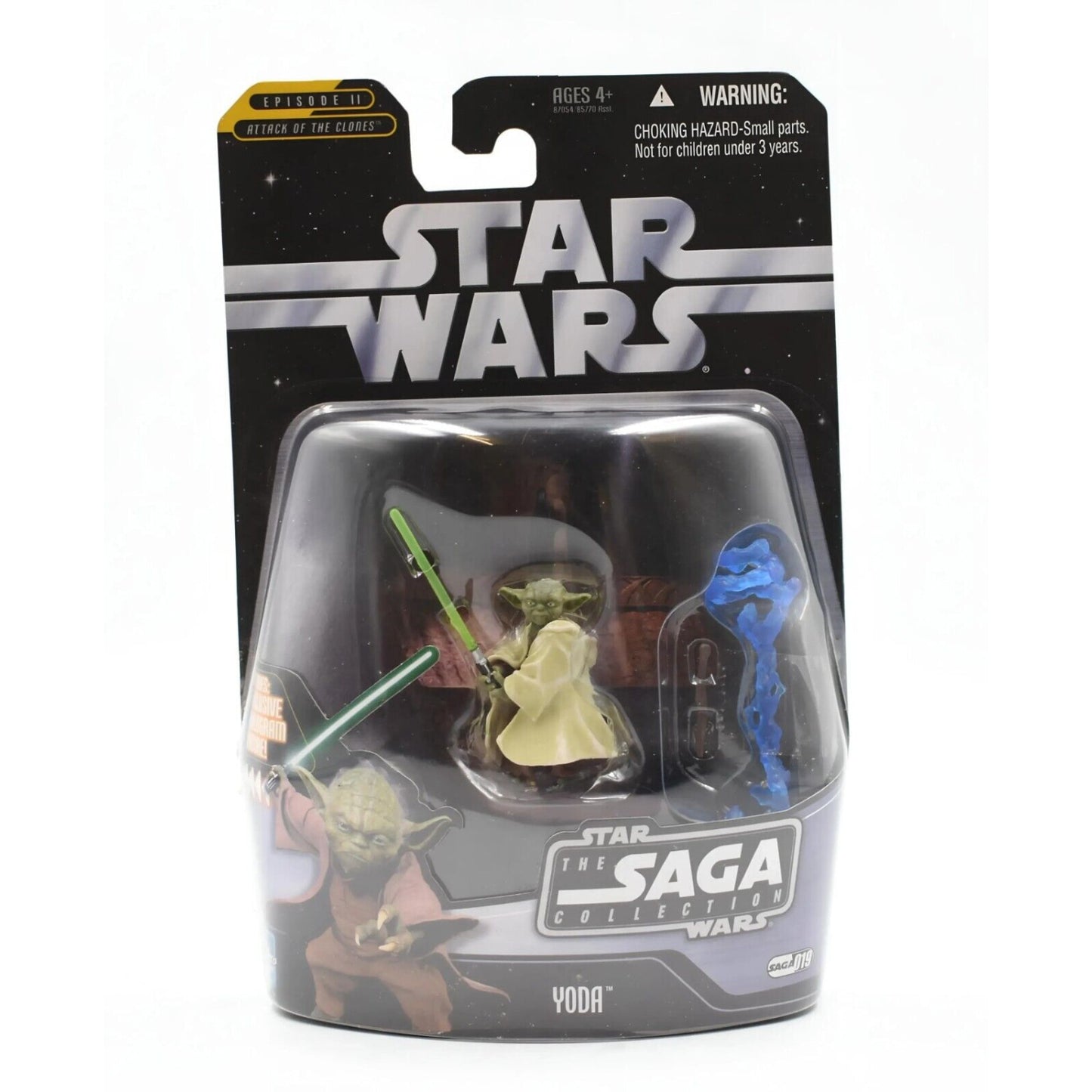 Star Wars The Saga Collection #019 Yoda (Battle of Geonosis) Action Figure - Toys & Games:Action Figures & Accessories:Action Figures