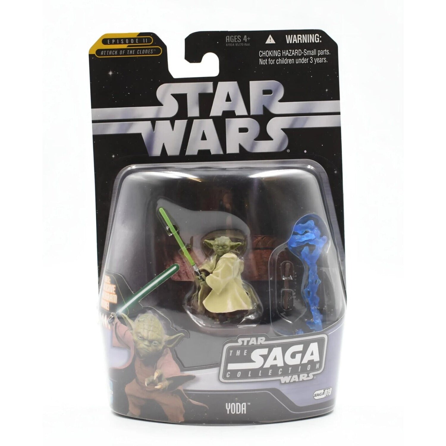 Star Wars The Saga Collection #019 Yoda (Battle of Geonosis) Action Figure - Toys & Games:Action Figures & Accessories:Action Figures