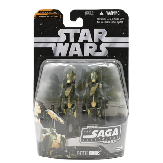 Star Wars The Saga Collection - Battle Droids (Kashyyyk Conquest) Action Figure - Toys & Games:Action Figures & Accessories:Action Figures