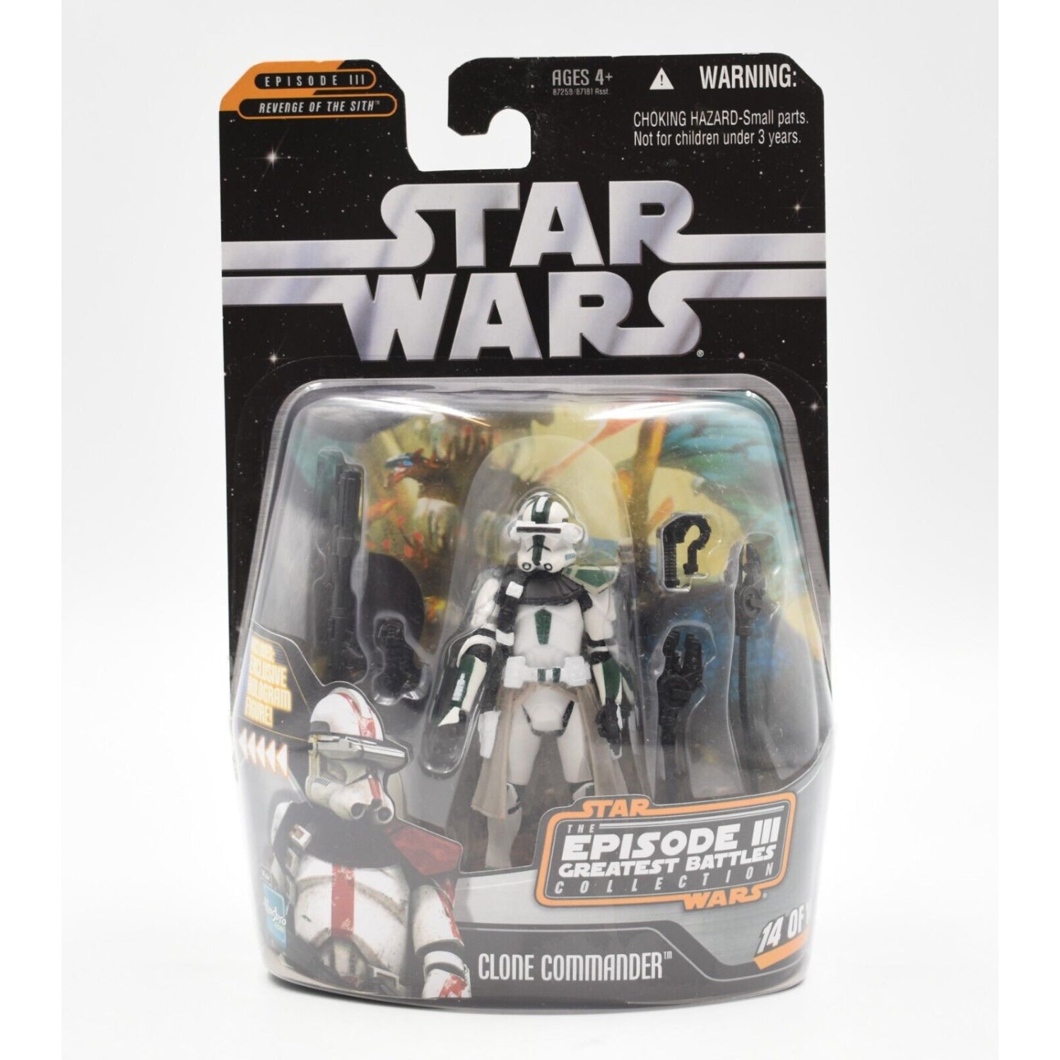 Star Wars The Saga Collection Greatest Battles - Clone Commander Action Figure - Toys & Games:Action Figures & Accessories:Action Figures