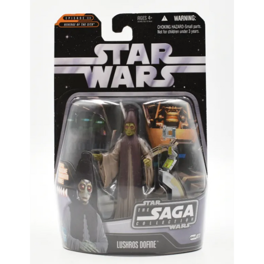Star Wars The Saga Collection - Lushros Dofine (Battle of Coruscant) Action Figure - Toys & Games:Action Figures & Accessories:Action