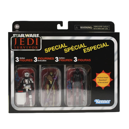 Star Wars The Vintage Collection Gaming Greats Jedi Survivor Special Figure Set - Toys & Games:Action Figures & Accessories:Action Figures