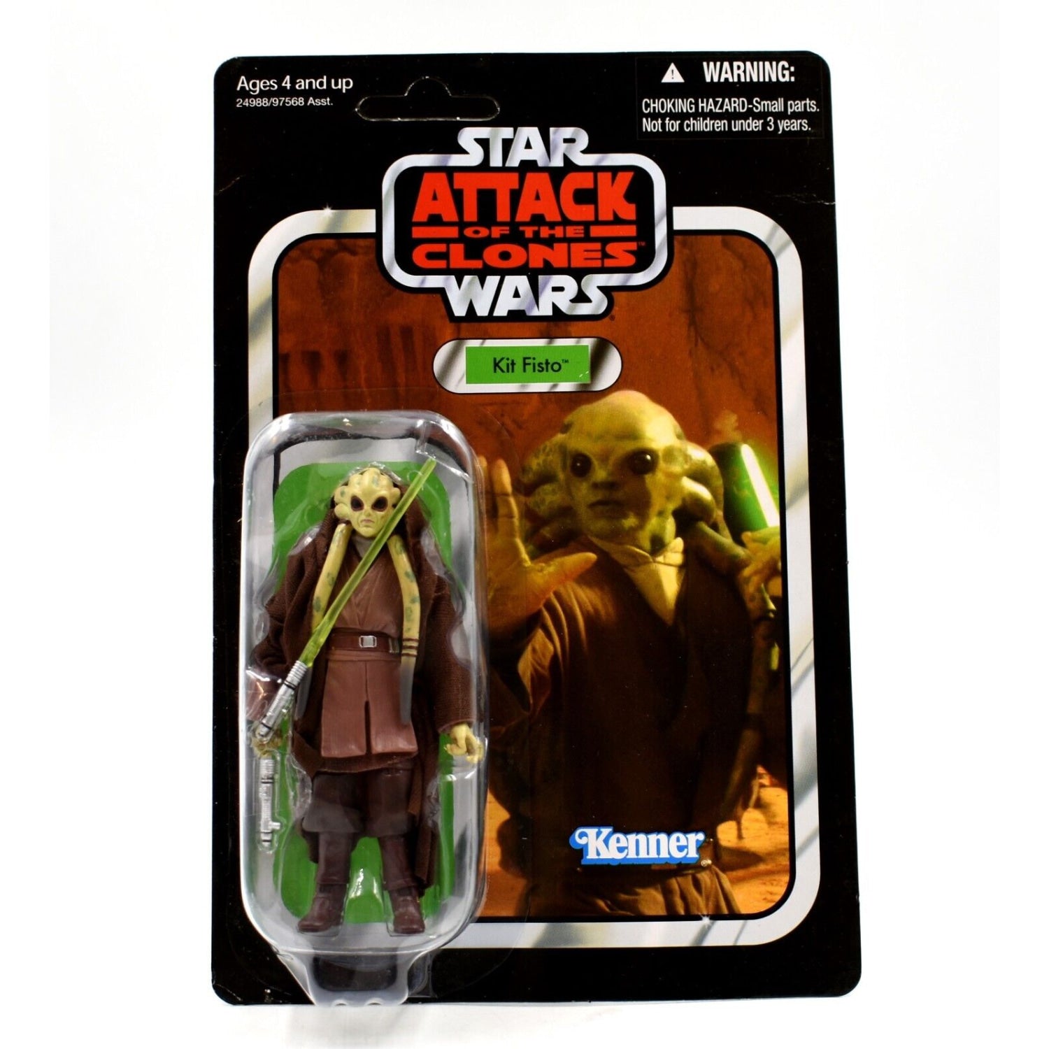 Star Wars The Vintage Collection - Kit Fisto Action Figure VC29 - Toys & Games:Action Figures & Accessories:Action Figures