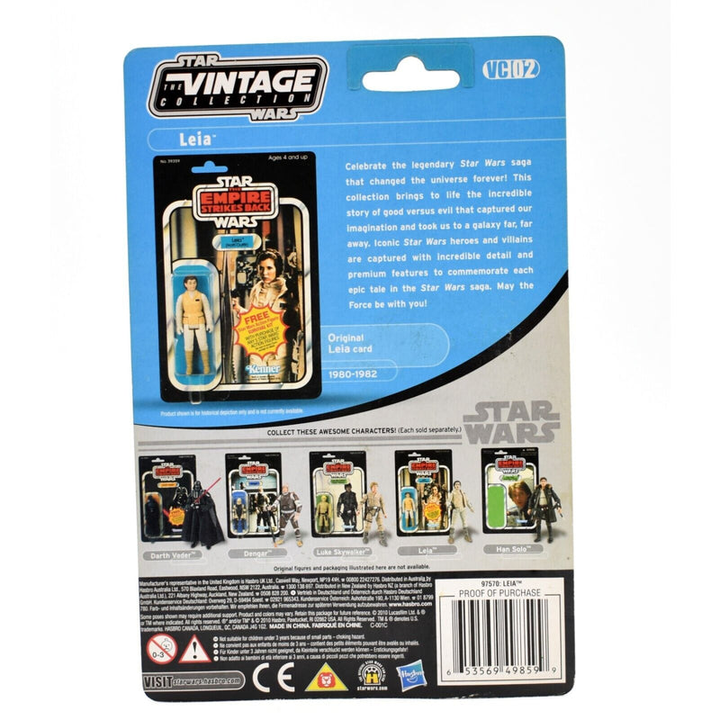 Star Wars The Vintage Collection - Princess Leia (Hoth Outfit) Figure VC02 2010 - Toys & Games:Action Figures & Accessories:Action Figures