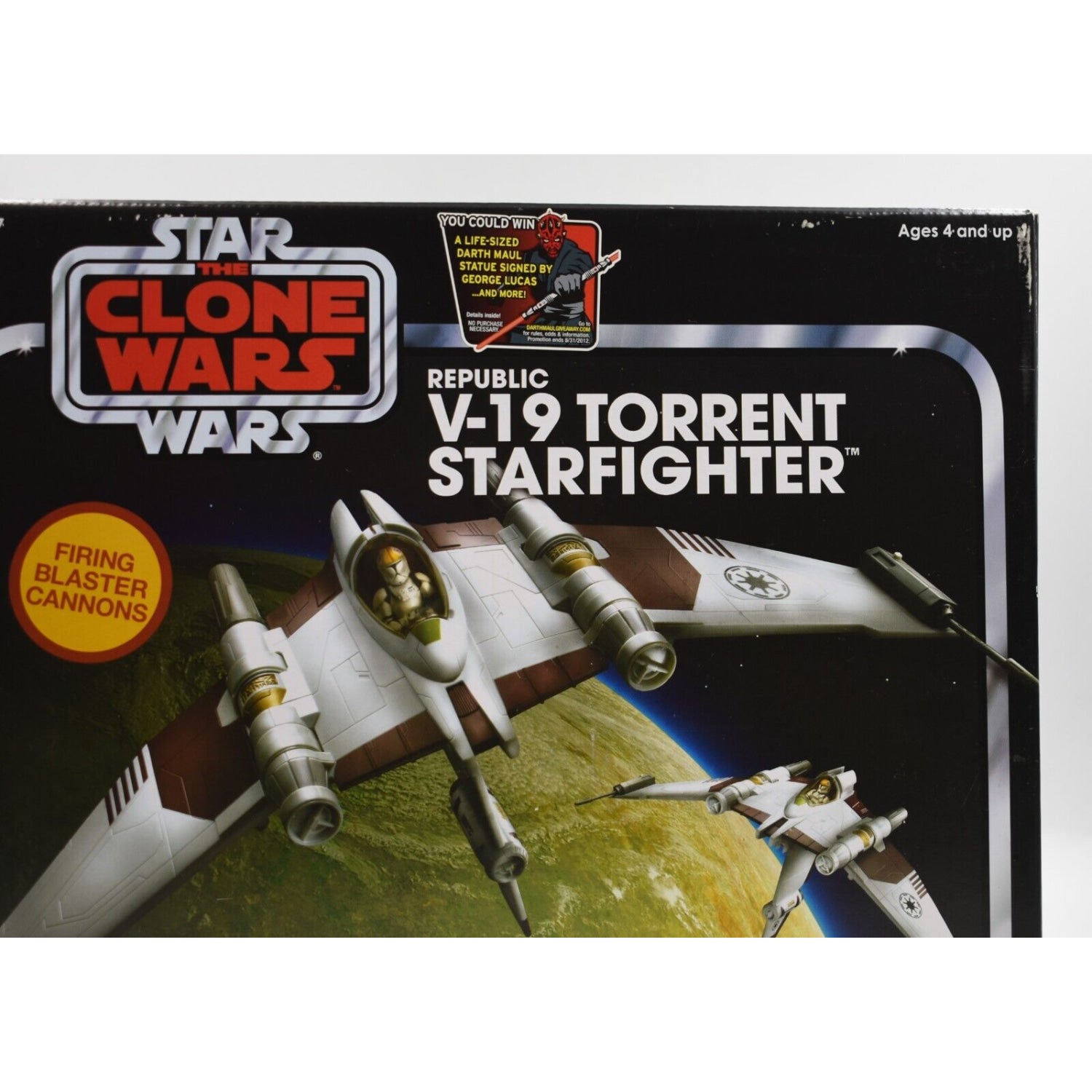 Star Wars The Vintage Collection - Republic V-19 Torrent Starfighter Vehicle - Toys & Games:Action Figures & Accessories:Action Figures