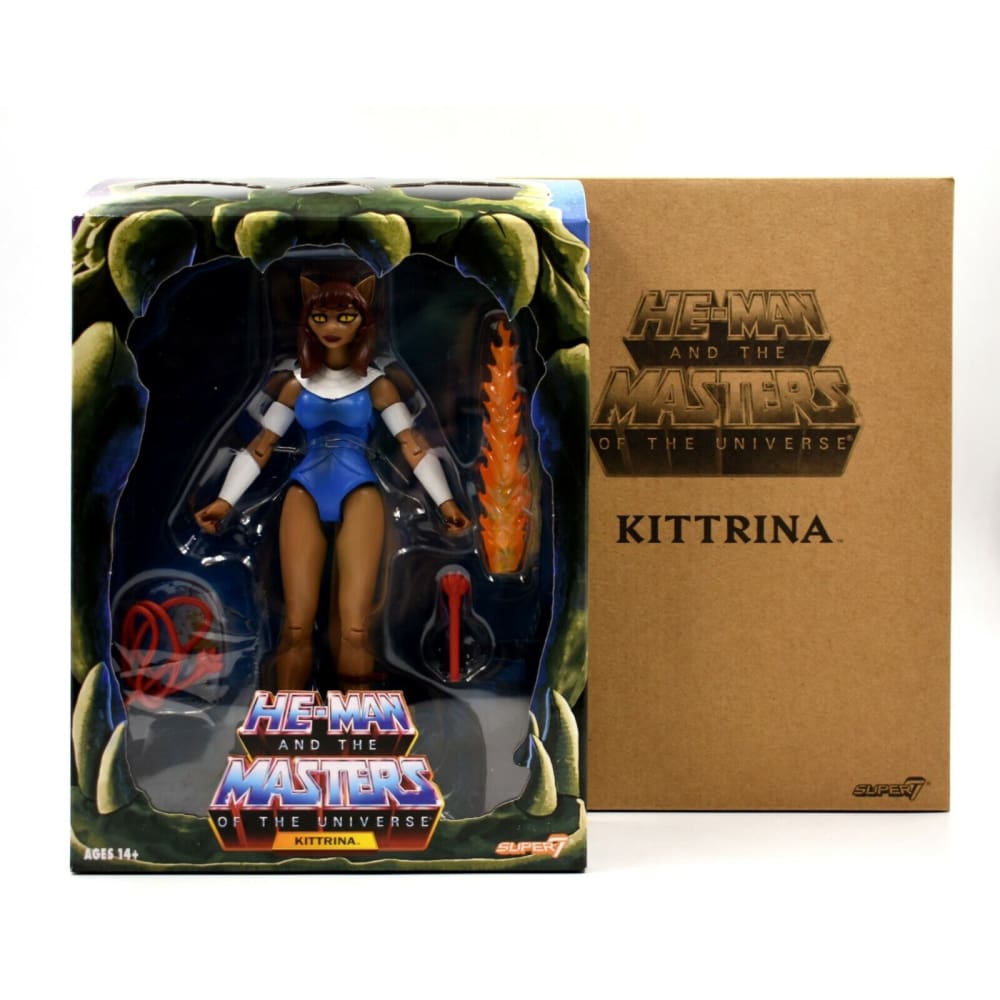 Super7 - Masters of the Universe Club Grayskull Wave 4 - Kittrina Action Figure - Toys & Games:Action Figures & Accessories:Action Figures