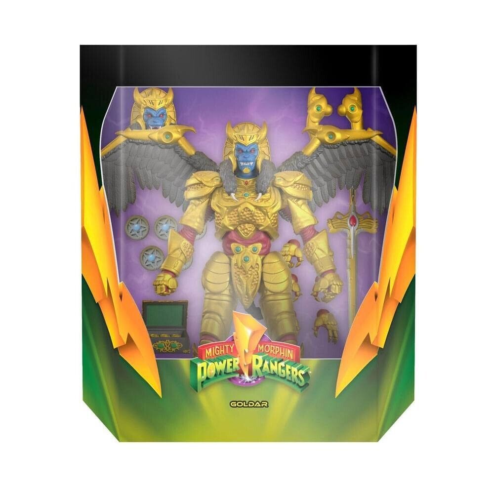 Super7 Mighty Morphin Power Rangers Ultimates - Goldar Action Figure - Toys & Games:Action Figures & Accessories:Action Figures