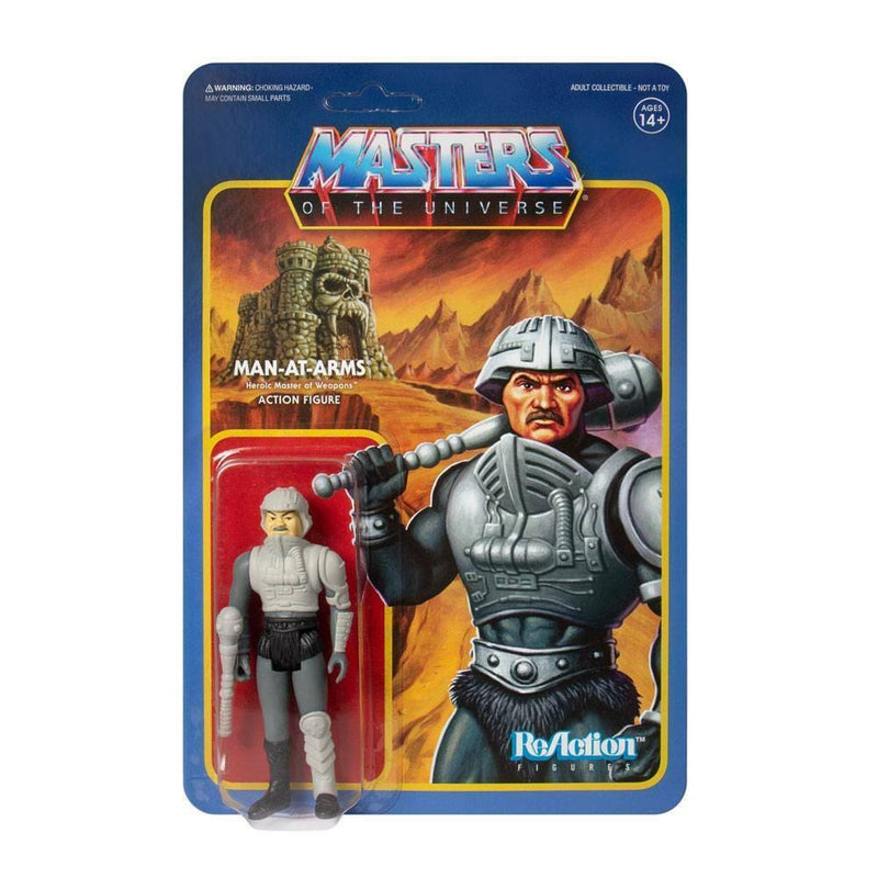 Super7 ReAction - Masters of the Universe - Man-At-Arms Action Figure PRE-ORDER - Toys & Games:Action Figures:TV Movies & Video Games