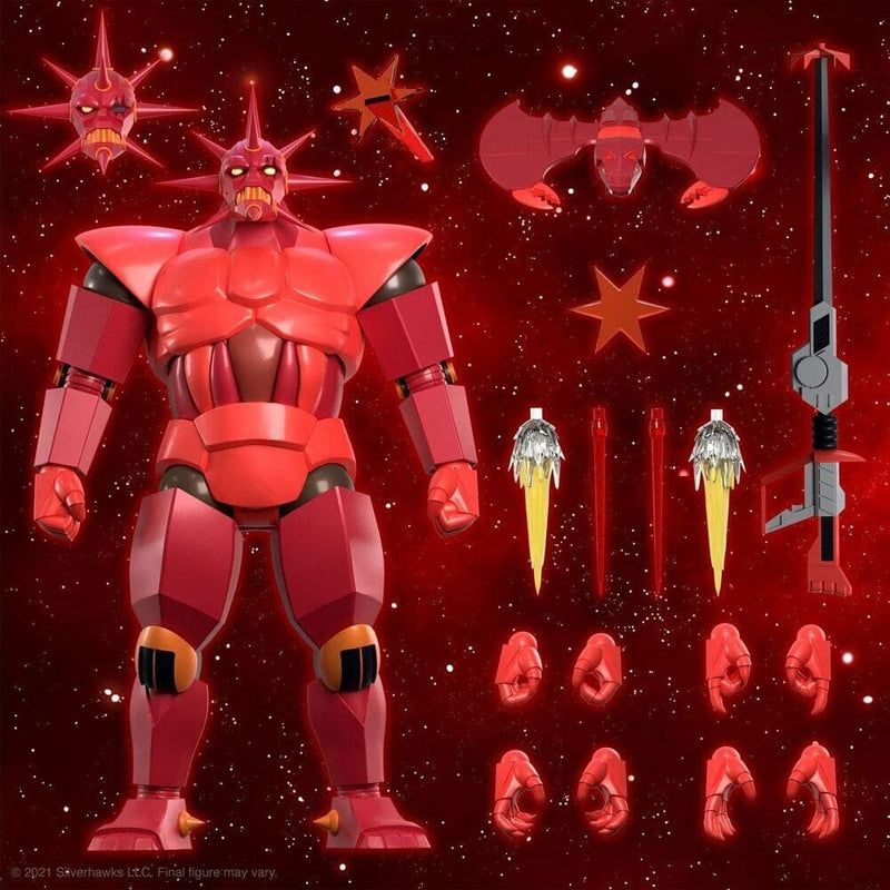 Super7 SilverHawks Ultimates - Armored Mon Star Action Figure - COMING SOON - Toys & Games:Action Figures & Accessories:Action Figures