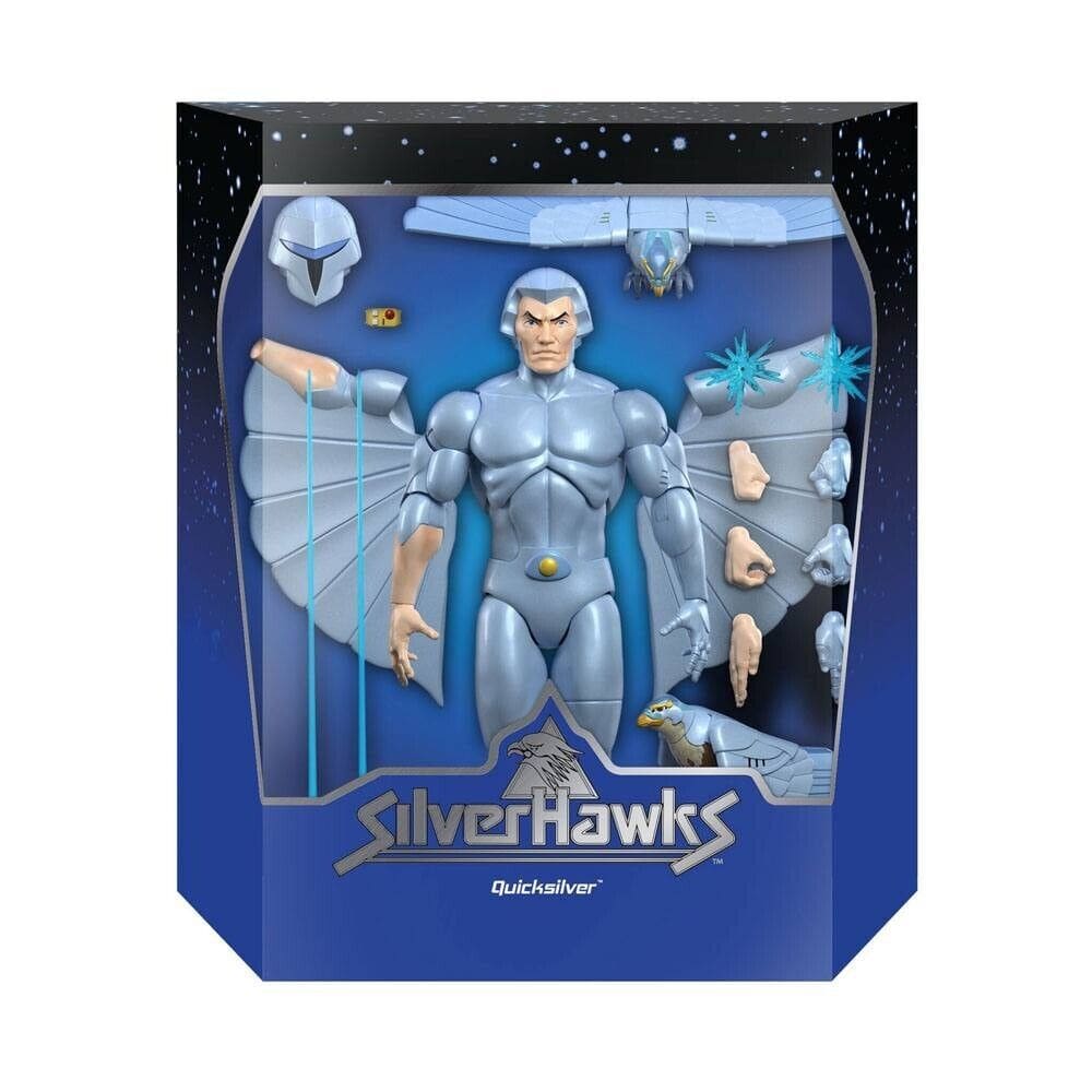 Super7 SilverHawks Ultimates - Quicksilver Action Figure - COMING SOON - Toys & Games:Action Figures & Accessories:Action Figures